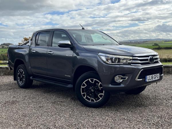 Toyota Hilux 2.4 D-4D Invincible X Pickup Double Cab 4dr Diesel Auto 4WD Euro 6 (s/s) (TSS, 3.5t) (150 ps)