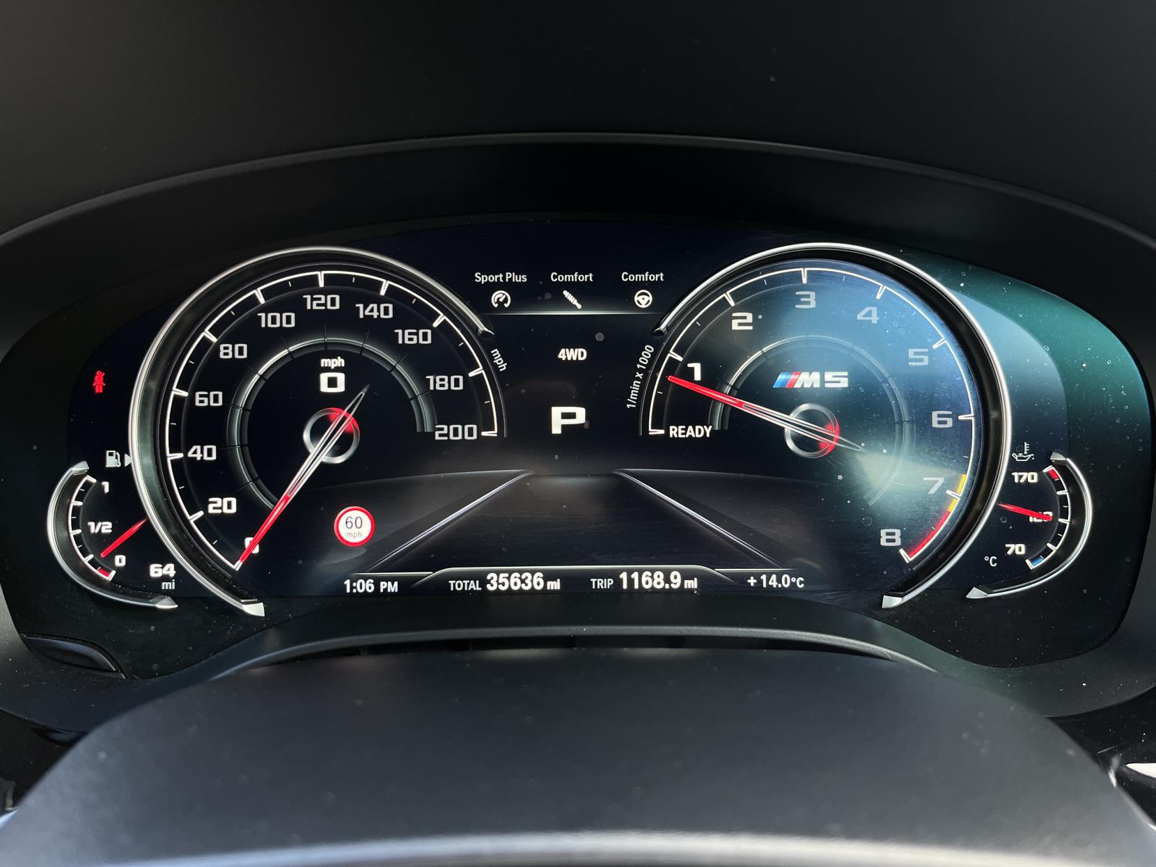 BMW M5 4.4 V8 GPF Saloon 4dr Petrol Steptronic xDrive Euro 6 (s/s) (600 ps)